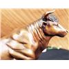 Image 2 : Nice Bull Ox Marble Bronze Statue