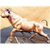 Image 9 : Nice Bull Ox Marble Bronze Statue