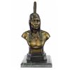 Image 1 : Native Indian Chief Bronze Bust Sculpture Statue
