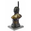 Image 2 : Native Indian Chief Bronze Bust Sculpture Statue