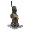 Image 4 : Native Indian Chief Bronze Bust Sculpture Statue