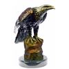 Image 10 : Bald Eagle Bronze Sculpture on Marble Base Statue