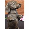Image 2 : Pup Hush Puppy dog Bronze Sculpture