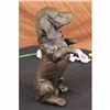 Image 4 : Pup Hush Puppy dog Bronze Sculpture