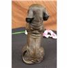 Image 5 : Pup Hush Puppy dog Bronze Sculpture