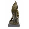 Image 7 : Lucifer Demon Fallen Angel Satan Bronze Sculpture on Marble Base Statue