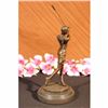 Image 4 : Golfing Trophy Bronze Sculpture on Marble Base Statue