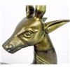 Image 2 : Fully detailed Vintage brass sitting down deer figurine