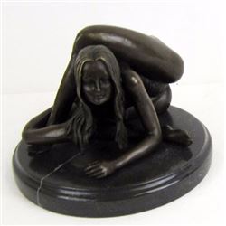 Contortionist Bronze Sculpture