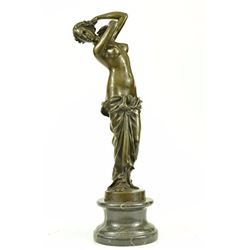 Fairy Angel Picture Frame Bronze Sculpture