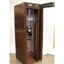 Vintage Telephone Booth