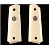 Image 1 : Pair of Colt Medallion Ivory Grips