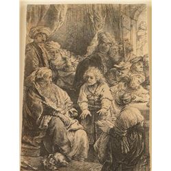 Early Original Fine Art Etching