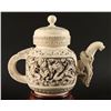 Image 3 : Pre Ban Antique Ivory Teapot