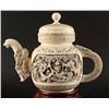 Image 4 : Pre Ban Antique Ivory Teapot