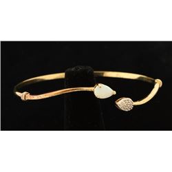 Opal & Diamond Bracelet