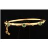 Image 1 : Lovely Emerald & Gold Bangle