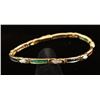 Image 1 : Sapphire, Diamond & Ruby Link Bracelet