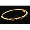 Image 2 : Delicate Sapphire & Diamond Bangle