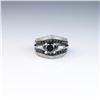 Image 1 : Classic Ladies Platinum/14 karat White Gold Ring