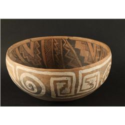 St. Johns Polychrome Geometric Bowl