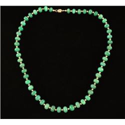 Beryl Emerald Necklace