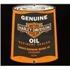 Image 1 : Vintage Harley Davidson Motor Oil Sign