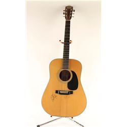 Signed Yamaki Acoustic Guitar