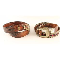 Lot of 2 Western Belts