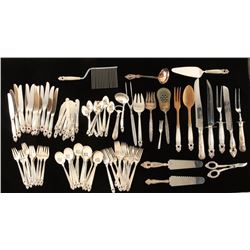 Large Lot of Sterling Flatware
