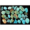 Image 1 : Nevada Kingman Turquoise Cabs