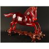 Image 1 : Unusual Chinese Amber/Resin Carved Horse