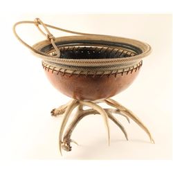 Local Artisan Made Gourd Bowl