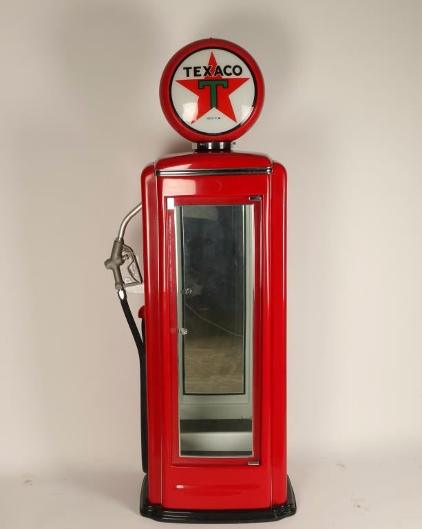 Texaco Gas Pump Display Case