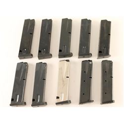 Lot of 10 Beretta 92 Mags