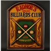 Image 1 : Radnor's Wales Billiards Club Sign