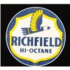 Image 1 : Vintage Richfield Hi-Octane Gas Pump Sign