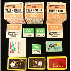 Mixed Lot of Primers & Bullets