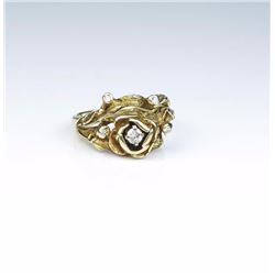 Nice Handmade Bamboo Design Ring Set