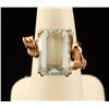 Image 1 : Ladies Custom Aquamarine Ring
