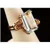 Image 2 : Ladies Custom Aquamarine Ring