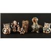 Image 1 : Lot of 6 Native American Mini Poterry Effigies