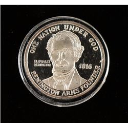 Remington Commemorative Silver Coin