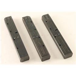 Lot of 3 IMI Uzi Mags