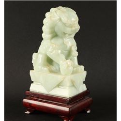 Chinese Jadeite Foo Dog