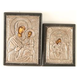 Pair of Russian Icons