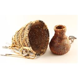 Lot of 2 Apache Baskets