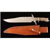 Image 1 : Large Bowie Knife by D.L. Kreibich