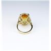 Image 4 : Spectacular Checkerboard Cut Citrine Ring