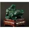 Image 1 : Malachite Frogs Carving